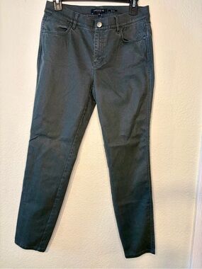 Lafayette 148 New York Charcoal washed black High-Rise Skinny Jeans